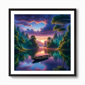 Twilight Serenity Art Print