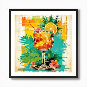 Tropical Cocktail 5 Art Print