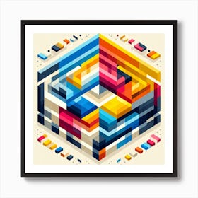 Geometric Pattern Art Print