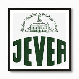 Jever Art Print