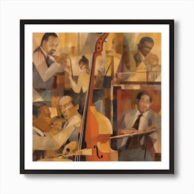 Jazz Musicians 13 Art Print