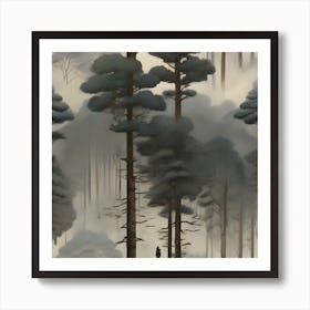 Forest In The Fog Poster