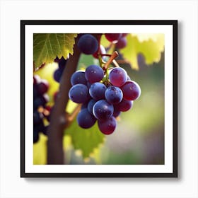 Grapes On The Vine 45 Art Print