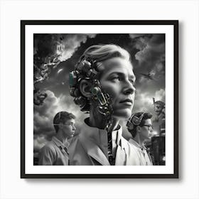 Futuristic World Art Print