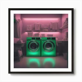 That laundry room glow Art Print