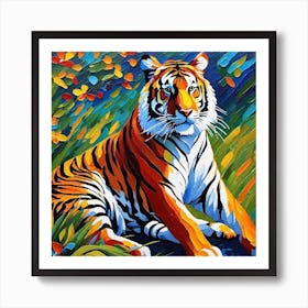 Tiger Painting 1 Art Print