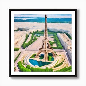 Eiffel Tower Paris 1 Art Print