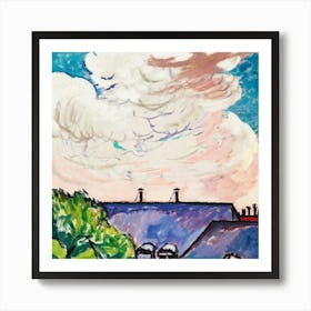 Cloudy Day Art Print