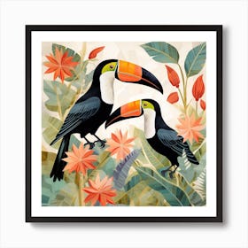 Bird In Nature Toucan 1 Art Print