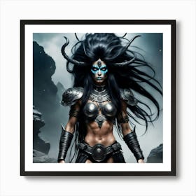 Savage Warrior Art Print