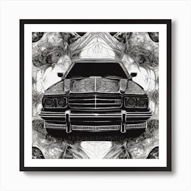 Mercedes Benz 5 Art Print