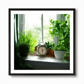 Window Sill Art Print