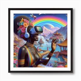 VR Dreams Art Print