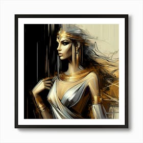 Portrait Artwork 8 Art Print