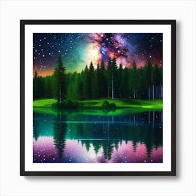 Galaxy In The Sky 2 Art Print