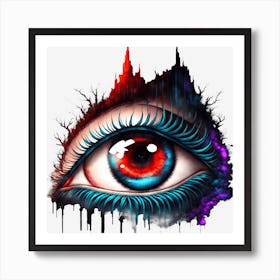 Eye Of The Gods Art Print