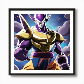 Dragon Ball Z Wallpaper 23 Art Print