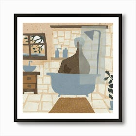 The Bath Art Print