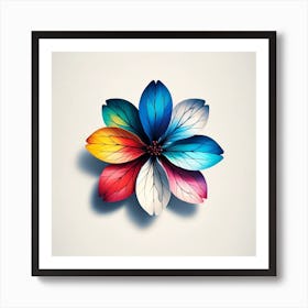 Paper Flower Art Print