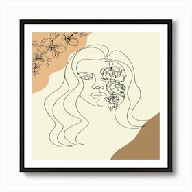 art line Art Print