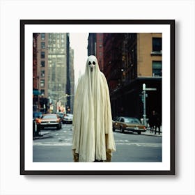 Ghost In The City 1 Art Print