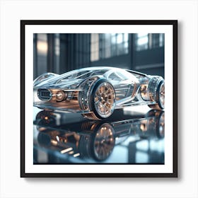 Glass Car Art Print