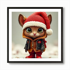 Santa Cat 2 Poster