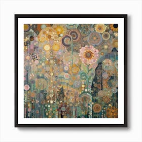 'Sunflowers' 1 Art Print