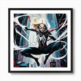 Spider - Woman 3 Art Print