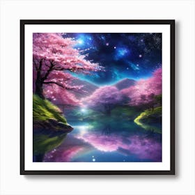 Cherry Blossoms 58 Art Print