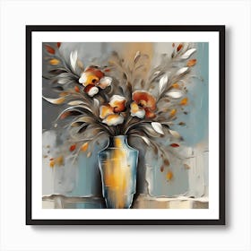 Flowers In A Vase 9 Art Print