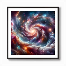 Spiral Galaxy Art Print