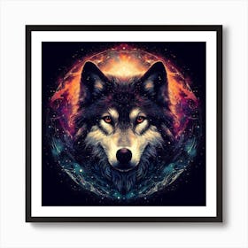 Wolf Art Art Print