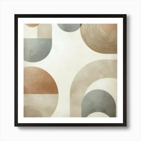 Abstract Shapes Art Print