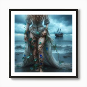 Sea Glass Beauty  Art Print