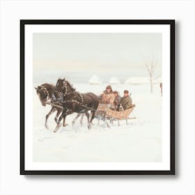 Sleigh 22 3 Art Print