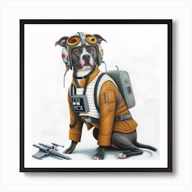 Star Wars Dog Art Print