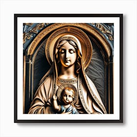 Virgin Mary 38 Art Print