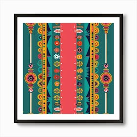 Navratri Themed Banner Texture With Dandiya Stic 1718402626 2 Art Print