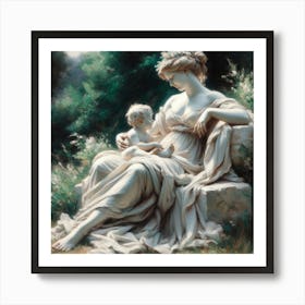 Mother And Child Art Print