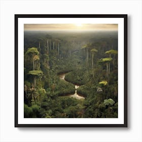 Amazon Rainforest Art Print