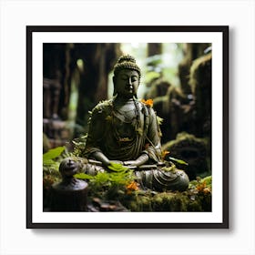 Buddha Series01 Csaba Fikker For Ai Art Depot 18 Art Print