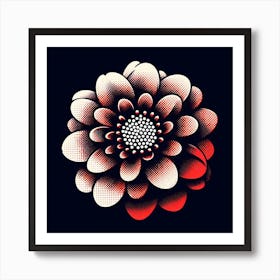 Dahlia 2 Art Print