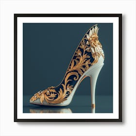 High Heeled Shoe 1 Art Print