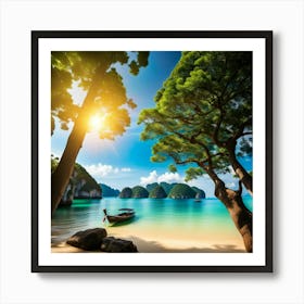 Asian Paradise Art Print