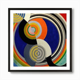 Vintage Eclectic Art 67 Art Print