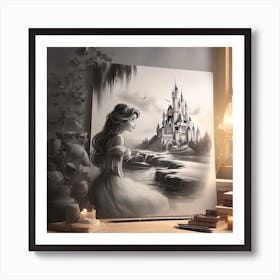 Disney'S Beauty And The Beast Art Print