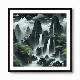 Chinese Art 335 Art Print