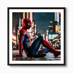 Spider-Man kl Art Print