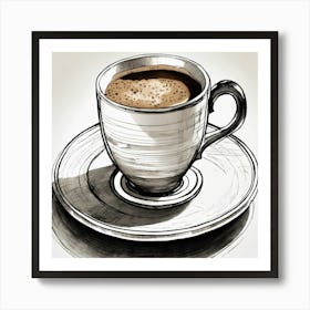 Coffee Cup Art Print